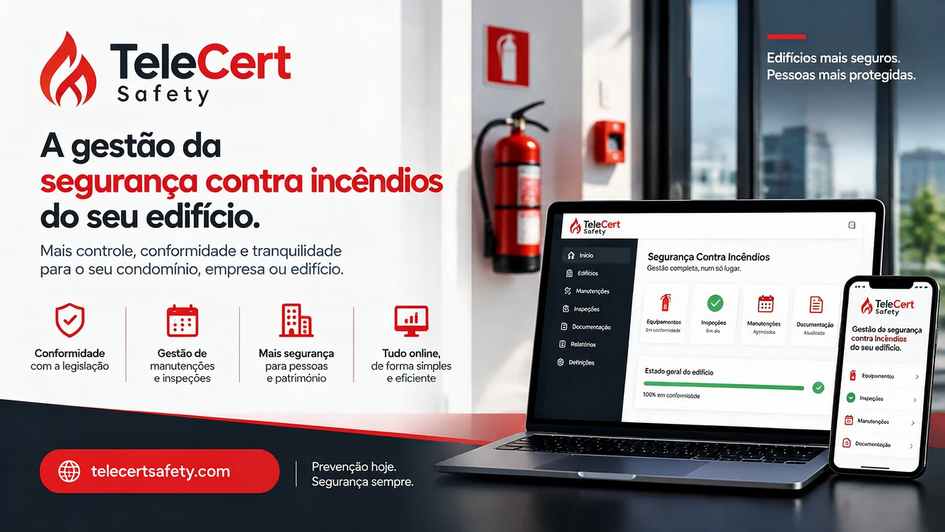 Telecert Safety — imagem da plataforma